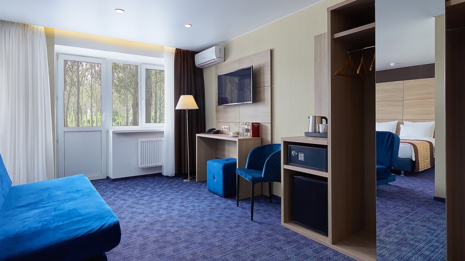 Номер 2-x местный семейный корпус 3 в отеле zvenigorod