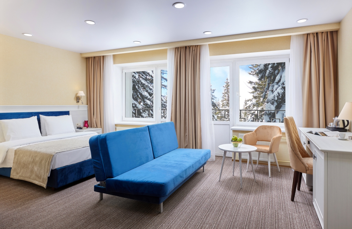 Номер 2-x местный джуниор сьют (корпус 5) в отеле zvenigorod