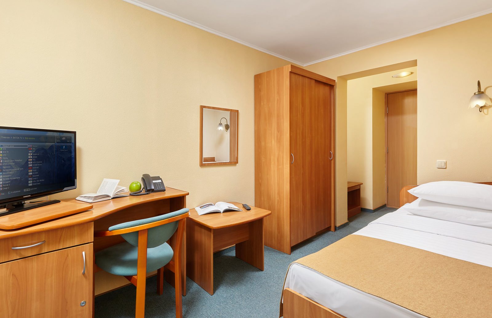 Номер 1-но местный стандарт корпус 2 в отеле zvenigorod